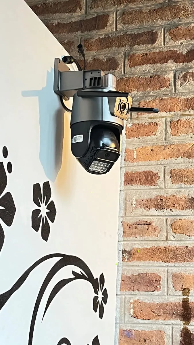 Camara ip de seguridad doble 360